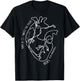 A Heart Warrior CHD Awareness Congenital Disease HLHS T-Shirt - T-Shirt | Black