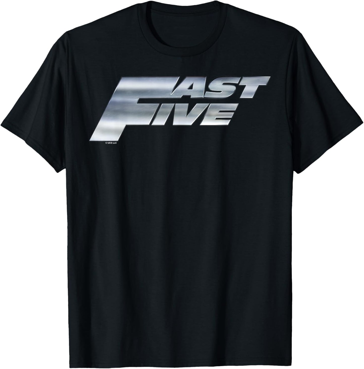 Fast & Furious Five Steel Logo T-Shirt - T-Shirt | Black