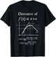 Nerdy Definition of Derivative Limit Calculus Math Teacher T-Shirt - T-Shirt | Black