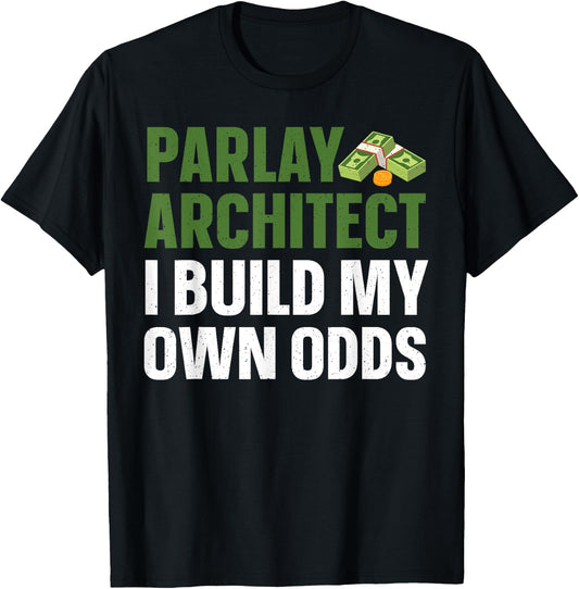 Best Sports Betting Art Women Parlay Sports Gambler T-Shirt - T-Shirt | Black