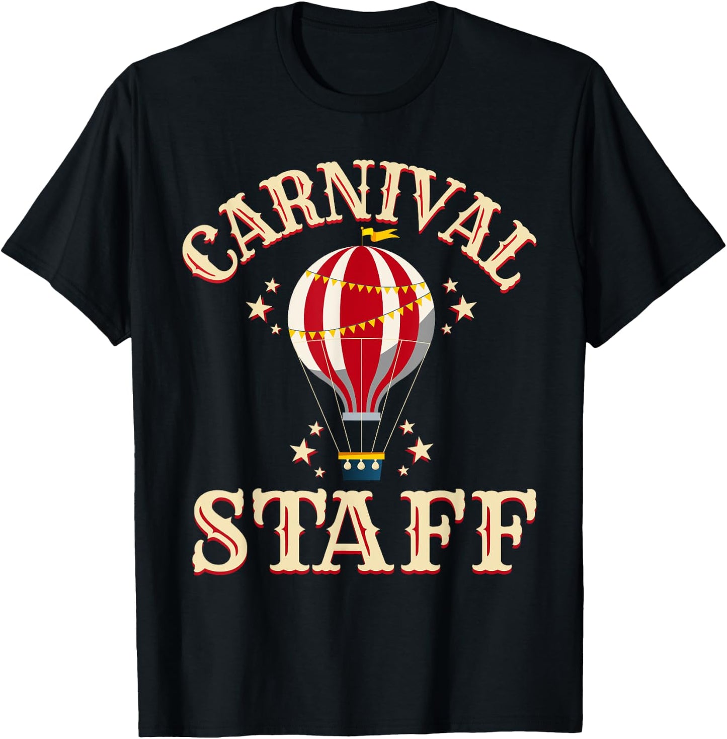Carnival Staff Shirt - Carnival Shirt - Carnival Staff T-Shirt - T-Shirt | Black