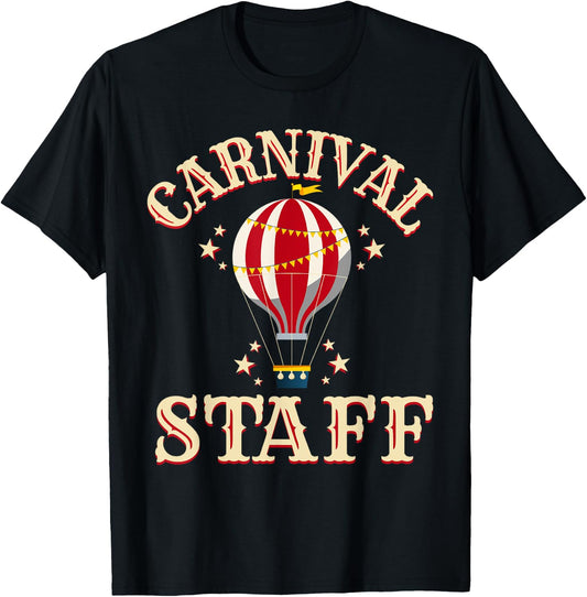 Carnival Staff Shirt - Carnival Shirt - Carnival Staff T-Shirt - T-Shirt | Black
