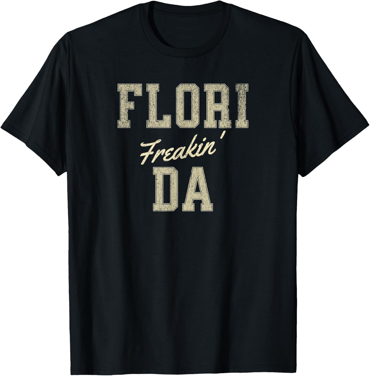 Flori Freaking Da T-Shirt - T-Shirt | Black