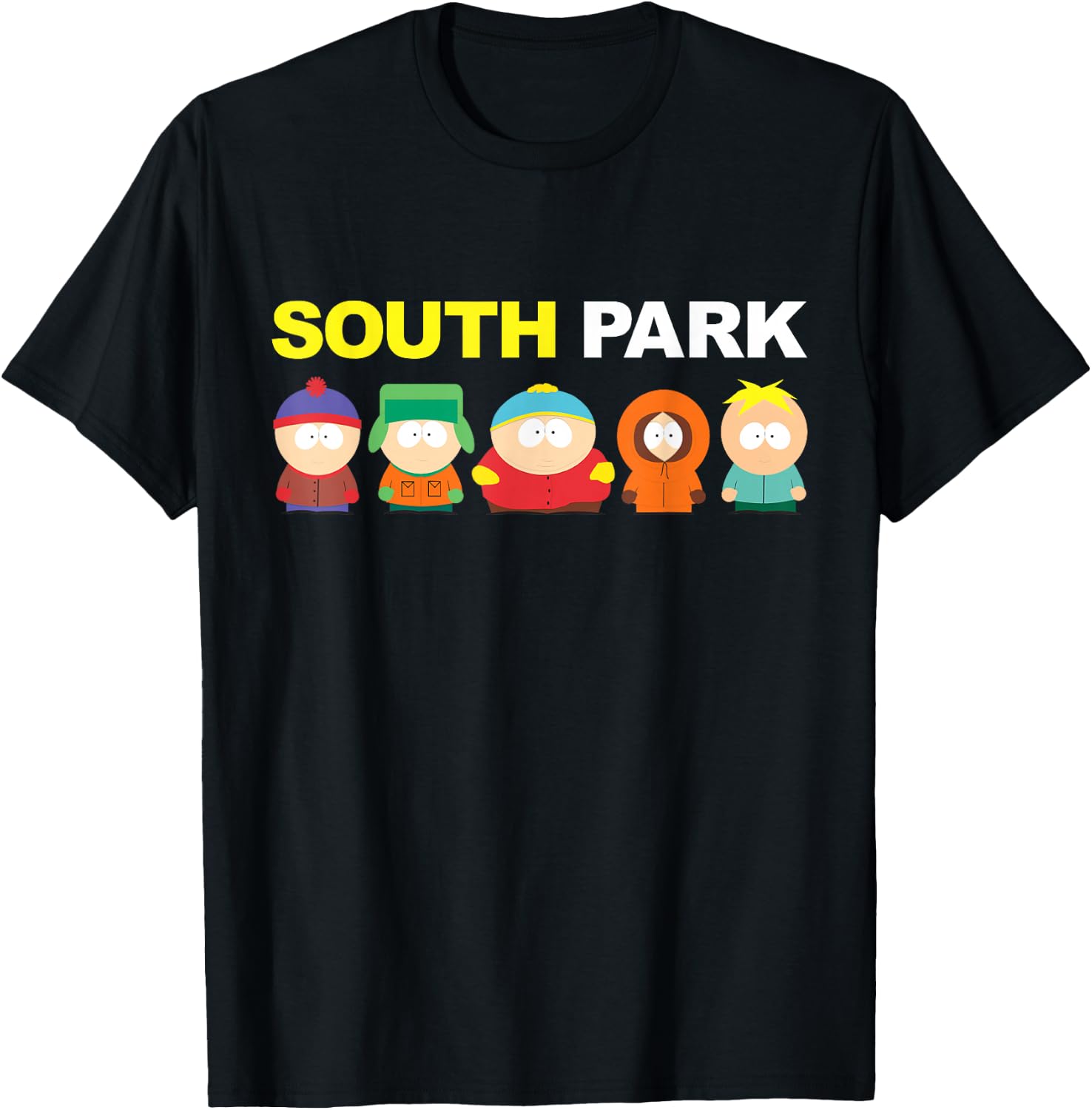 South Park Group Shot T-Shirt - T-Shirt | Black