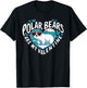 Polar Bears Are My Valentine Cute Polar Bear Valentines Day T-Shirt - T-Shirt | Black