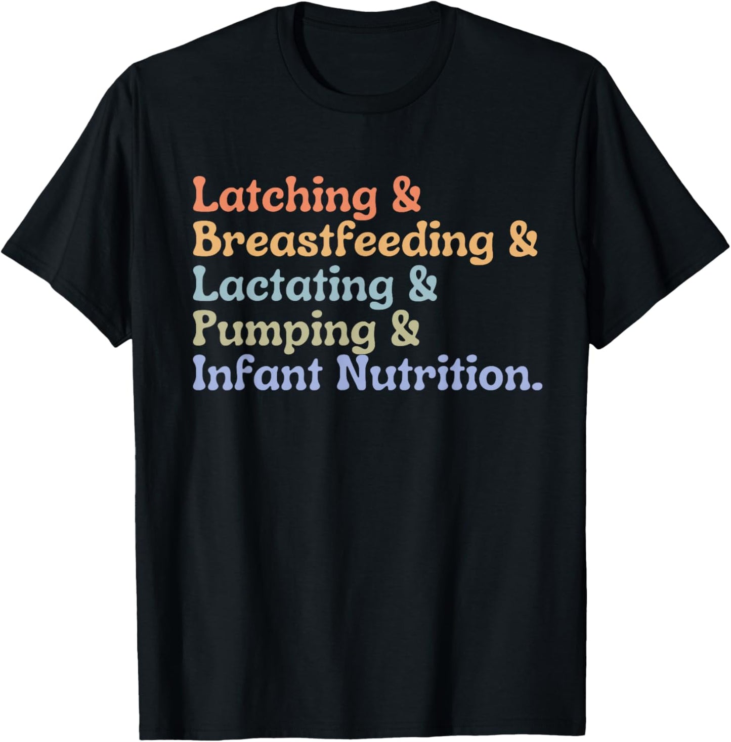 Lactation Consultant Breastfeeding Consultant IBCLC T-Shirt - T-Shirt | Black