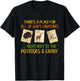 There's A Place For All Of God's Creatures Funny Hunter T-Shirt - T-Shirt | Black