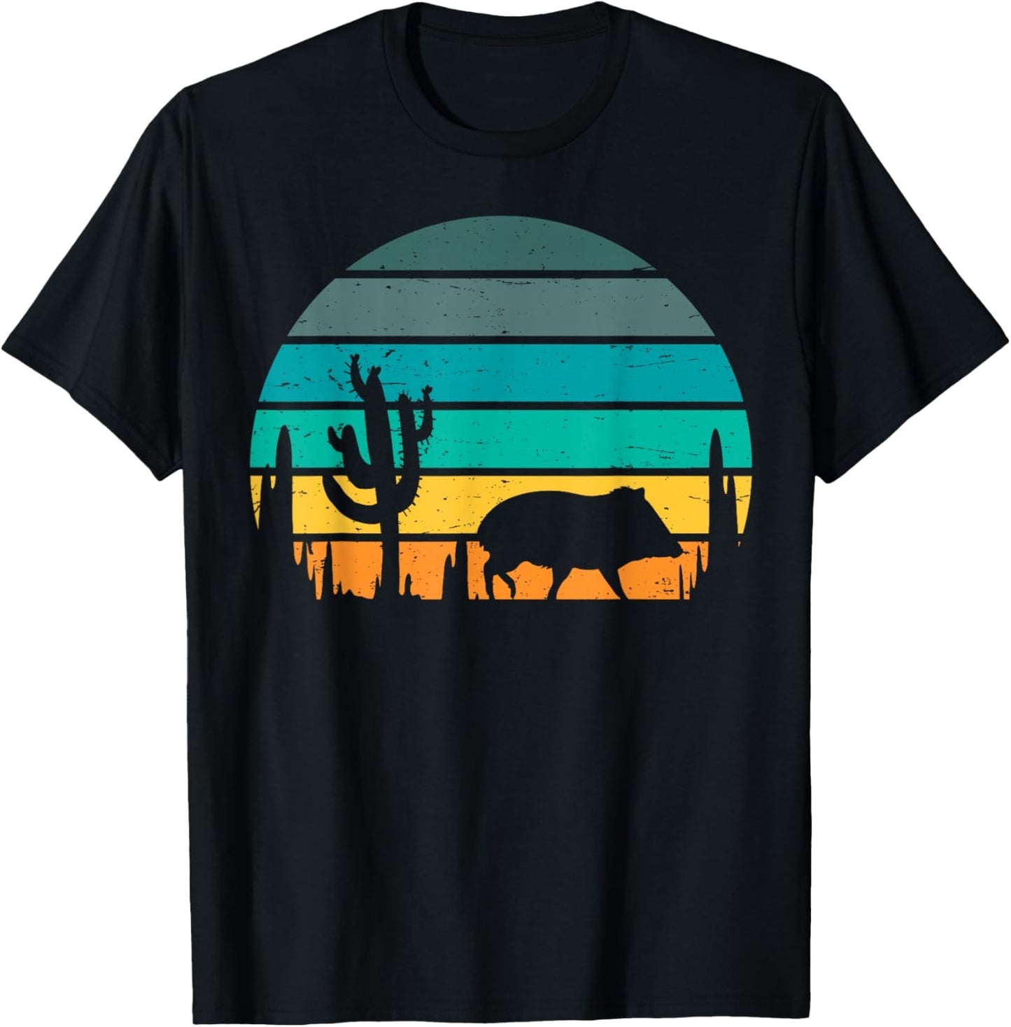 Javelina Pig Desert Arizona Quote for a Javelina fan T-Shirt - T-Shirt | Black