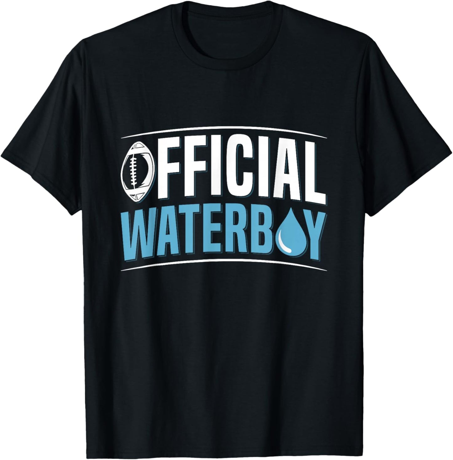 Official waterboy Quote for a Waterboy T-Shirt - T-Shirt | Black