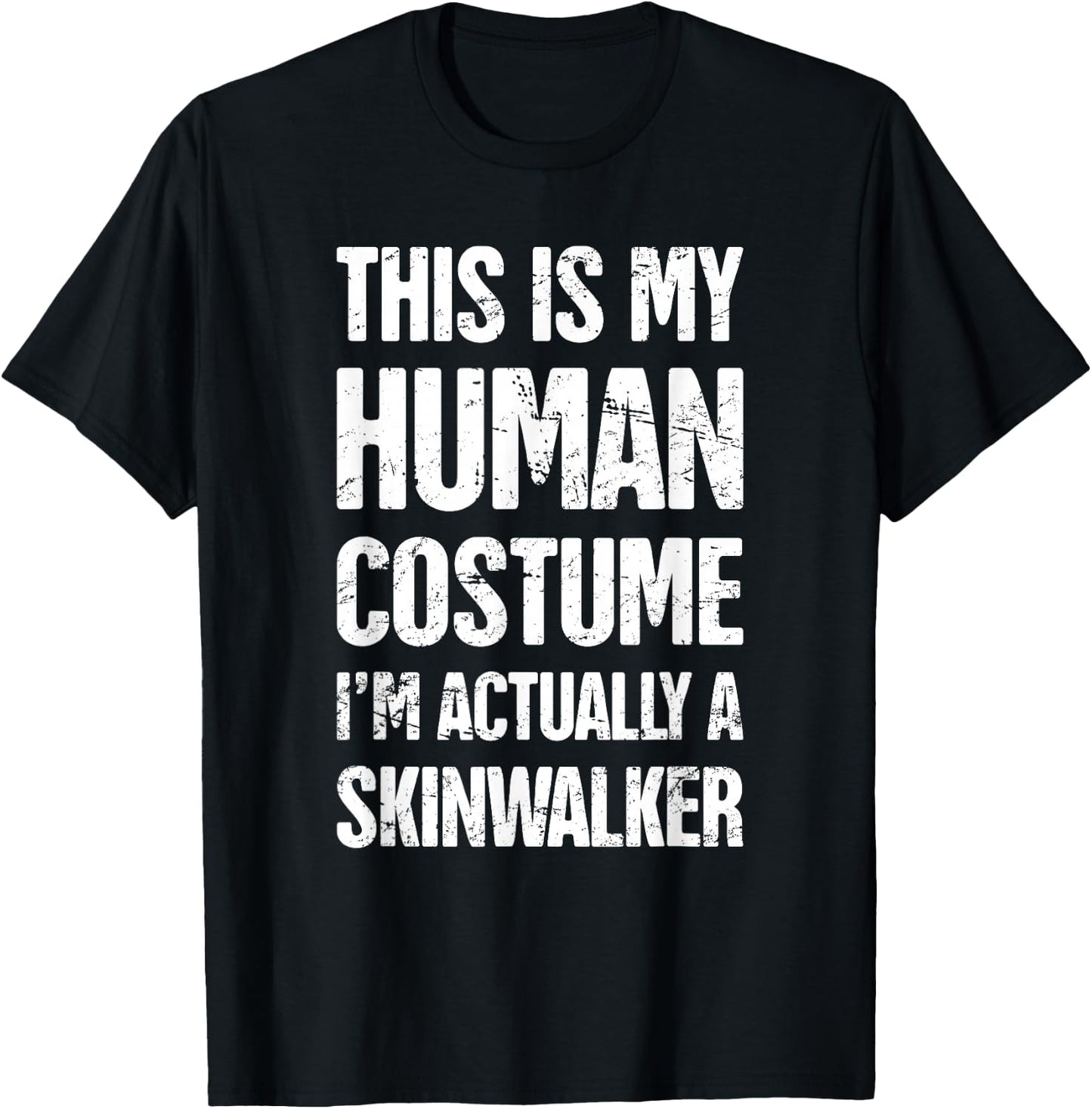 Paranormal Occult Skinwalker Costume T-Shirt - T-Shirt | Black