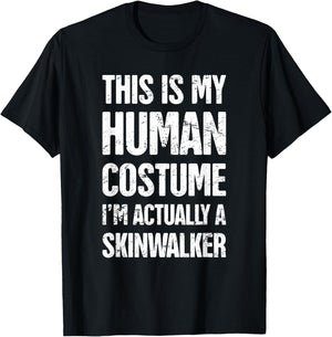 Paranormal Occult Skinwalker Costume T-Shirt - T-Shirt | Black