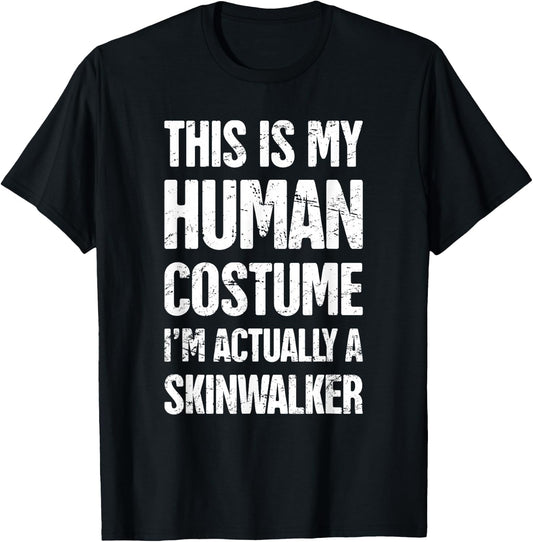 Paranormal Occult Skinwalker Costume T-Shirt - T-Shirt | Black