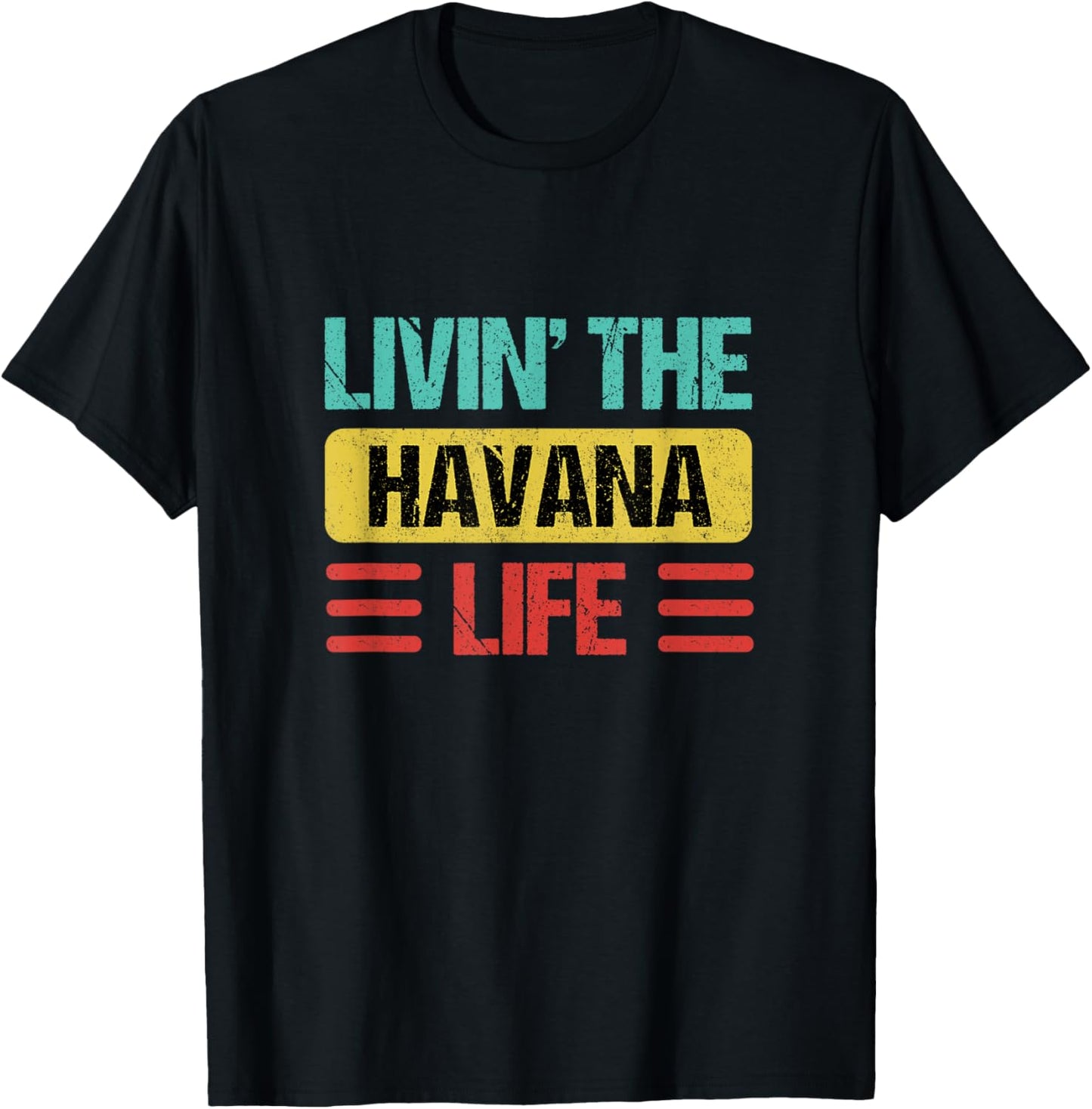Havana Cuba T-Shirt - T-Shirt | Black