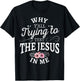 Why y'all trying to test the Jesus in me T-Shirt - T-Shirt | Black