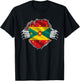 Grenada Super Grenada Flag Caribbean Grenadian Roots T-Shirt - T-Shirt | Black