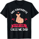 My Favorite K-pop Girl Calls Me Dad K-Pop Girl T-Shirt - T-Shirt | Black