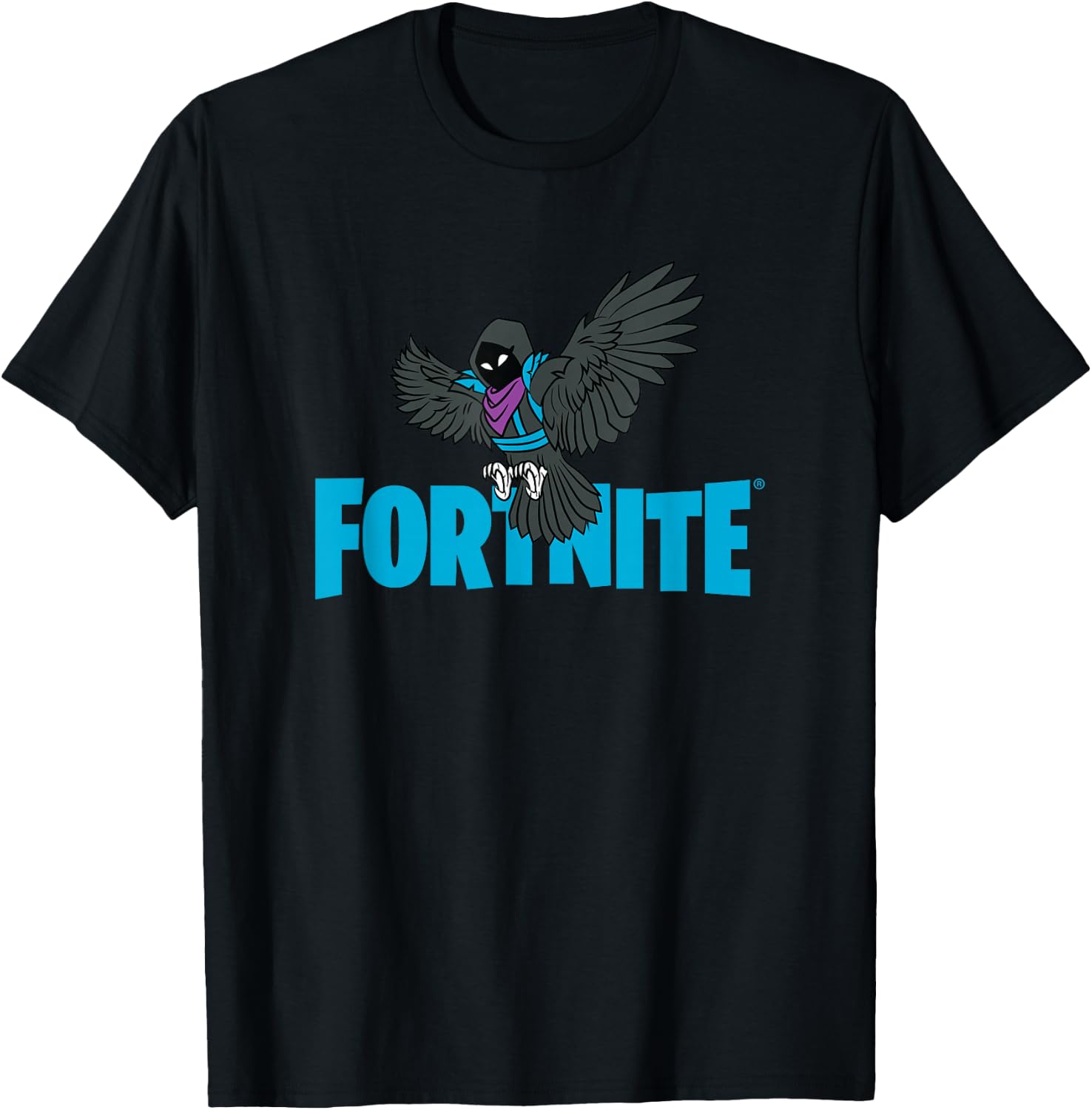 Fortnite Raven Logo T-Shirt - T-Shirt | Black