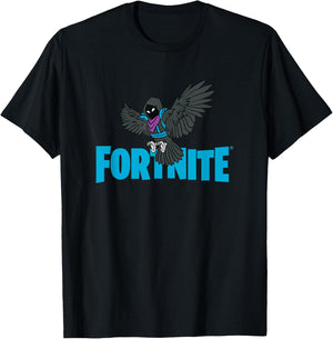 Fortnite Raven Logo T-Shirt - T-Shirt | Black