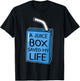 A Juice Box Saved My Life Diabetes Awareness T-Shirt - T-Shirt | Black