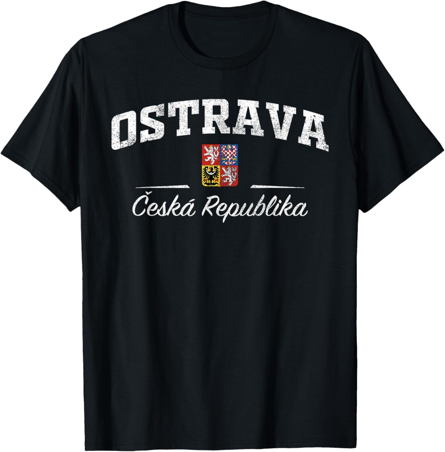 Ostrava Czech Republic T-Shirt - T-Shirt | Black