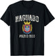 Naguabo City in Puerto Rico, Naguabo Armorial T-Shirt - T-Shirt | Black