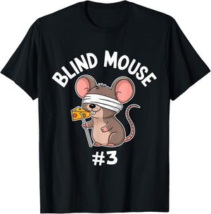 Three Blind Mice Costume Mouse #3 Matching Group T-Shirt - T-Shirt | Black