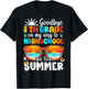 Goodbye 8th Grade Graduation To Highschool Hello Summer T-Shirt - T-Shirt | Black