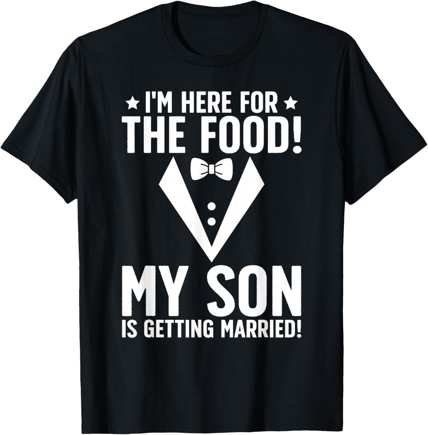 Father of The Groom Funny Groom's Dad of The Groom Dad T-Shirt - T-Shirt | Black