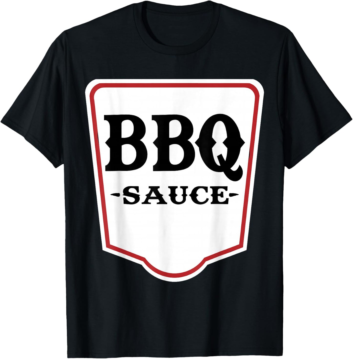 BBQ Sauce Costume For Children, Boys, Girls Halloween T-Shirt - T-Shirt | Black