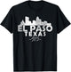 El Paso Texas TX | skyline T-Shirt - T-Shirt | Black