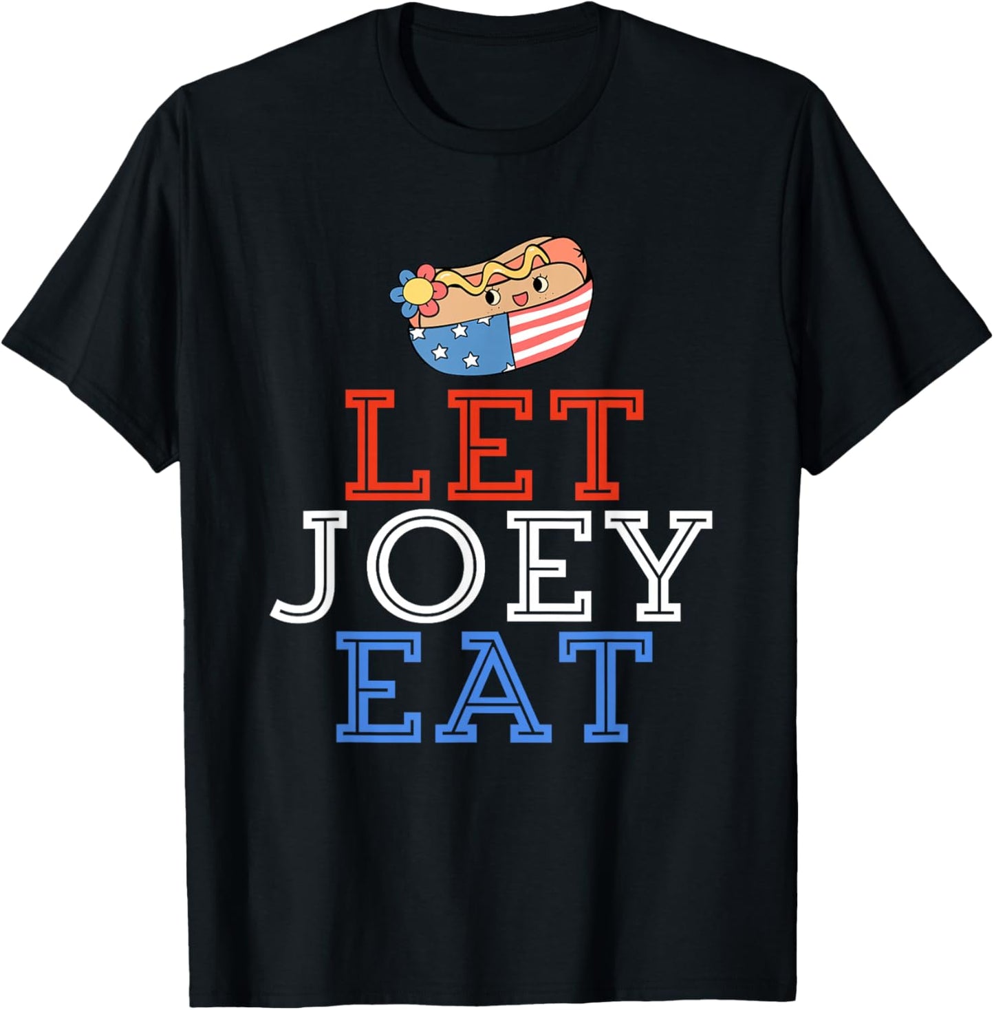 Let Joey Eat. Cute! Bring Back Chestnut- Contest Winner T-Shirt - T-Shirt | Black