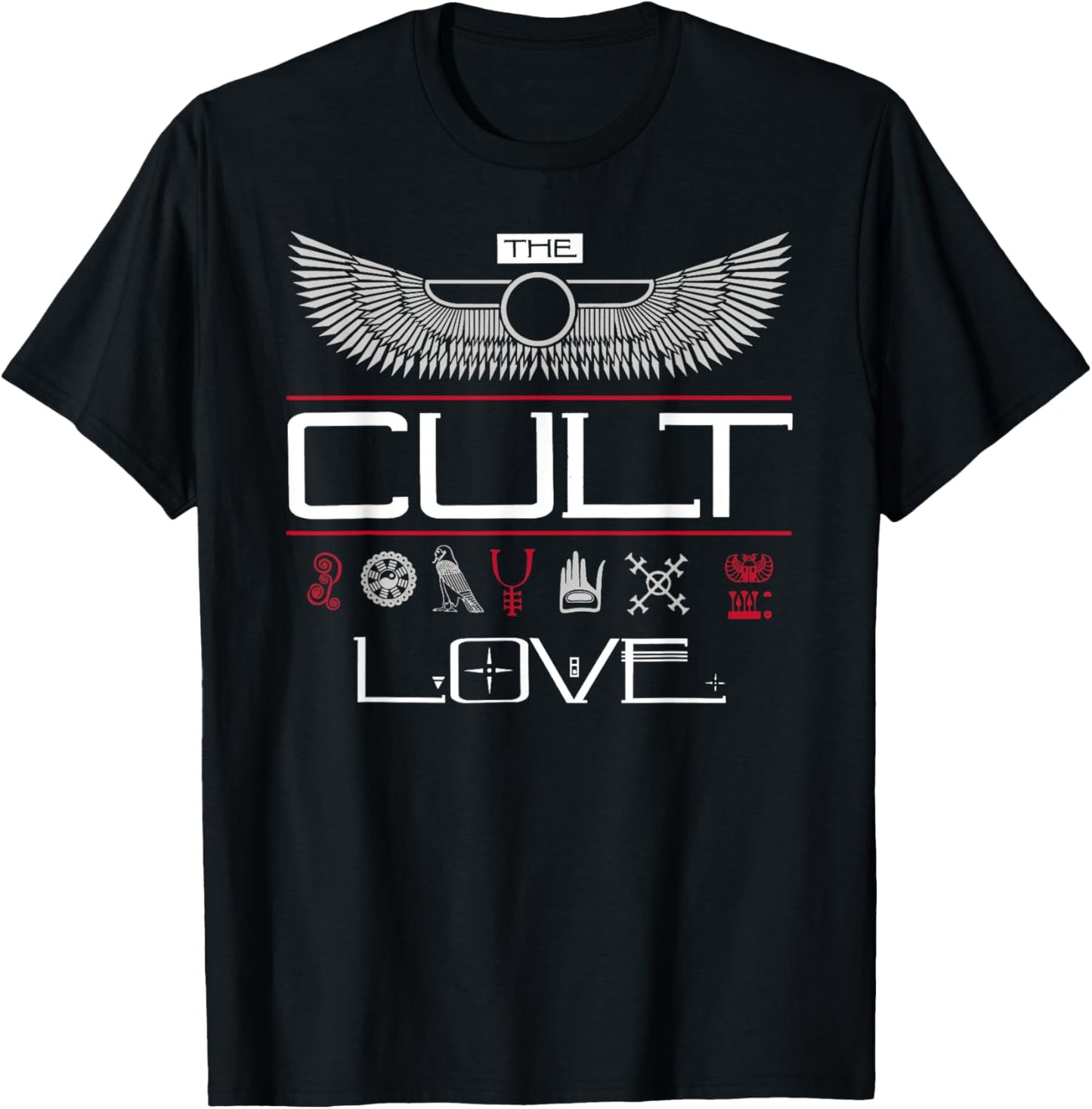 The Cult – Love Symbols T-Shirt - T-Shirt | Black