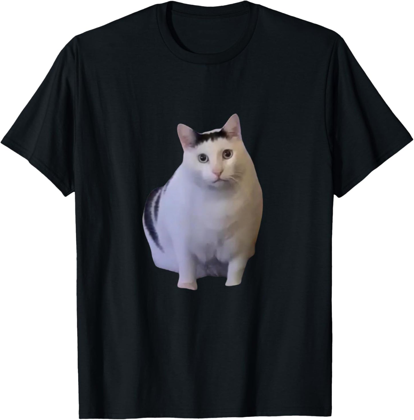 I Heart I Love Funny Huh Cat Meme T-Shirt - T-Shirt | Black