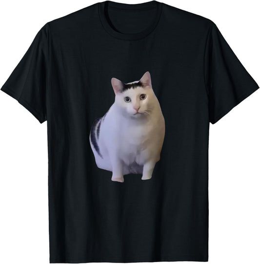 I Heart I Love Funny Huh Cat Meme T-Shirt - T-Shirt | Black