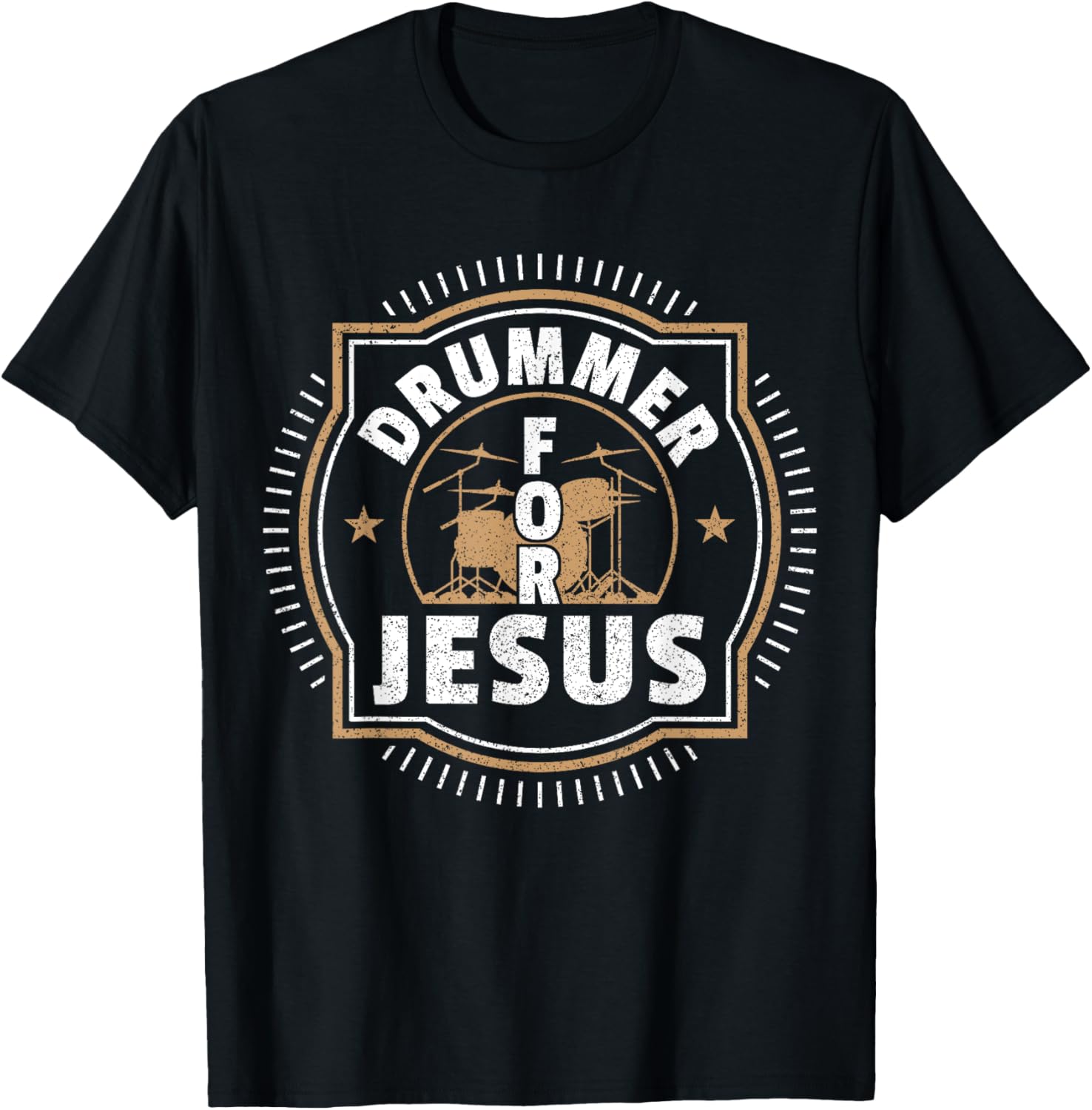 Christian Drummer T-Shirt - T-Shirt | Black