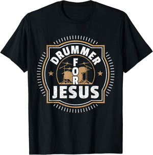 Christian Drummer T-Shirt - T-Shirt | Black
