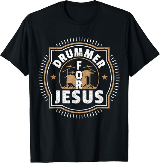 Christian Drummer T-Shirt - T-Shirt | Black