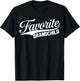 Funny Spoiled Grandchildren Favorite Grandchild T-Shirt - T-Shirt | Black