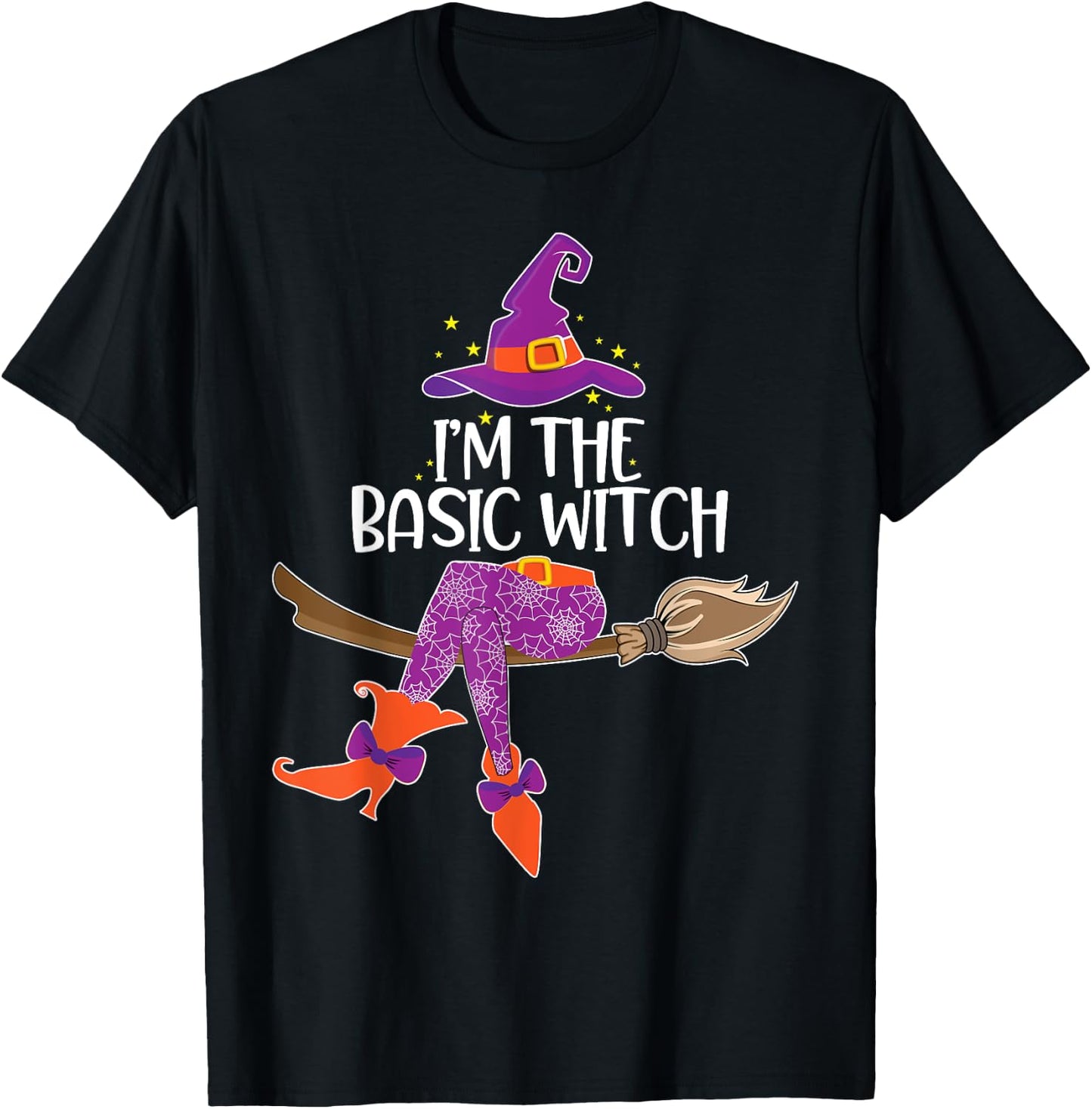Im the Basic Witch Halloween Matching Group Costume T-Shirt - T-Shirt | Black