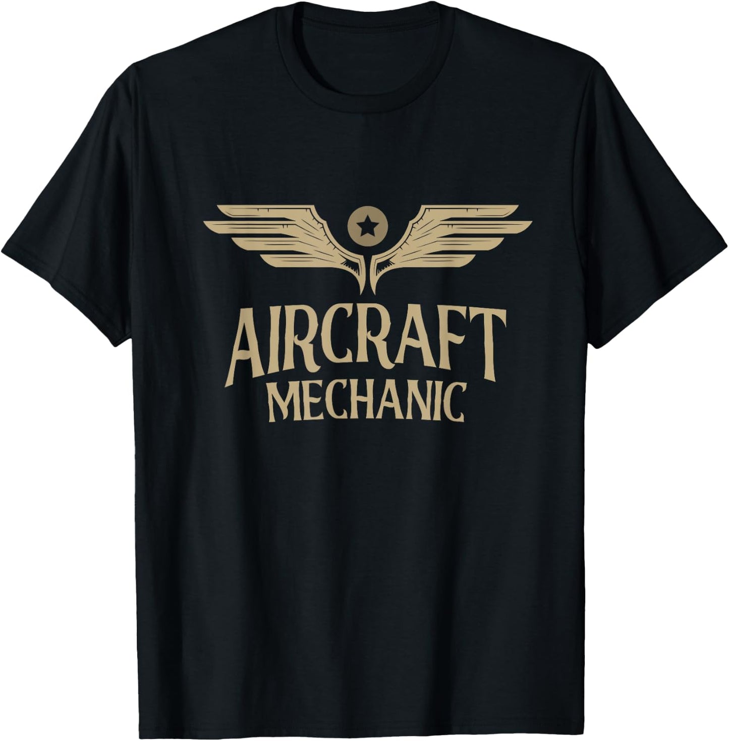Aircraft Mechanic Aircraft Maintenance Aviation Mechanic T-Shirt - T-Shirt | Black