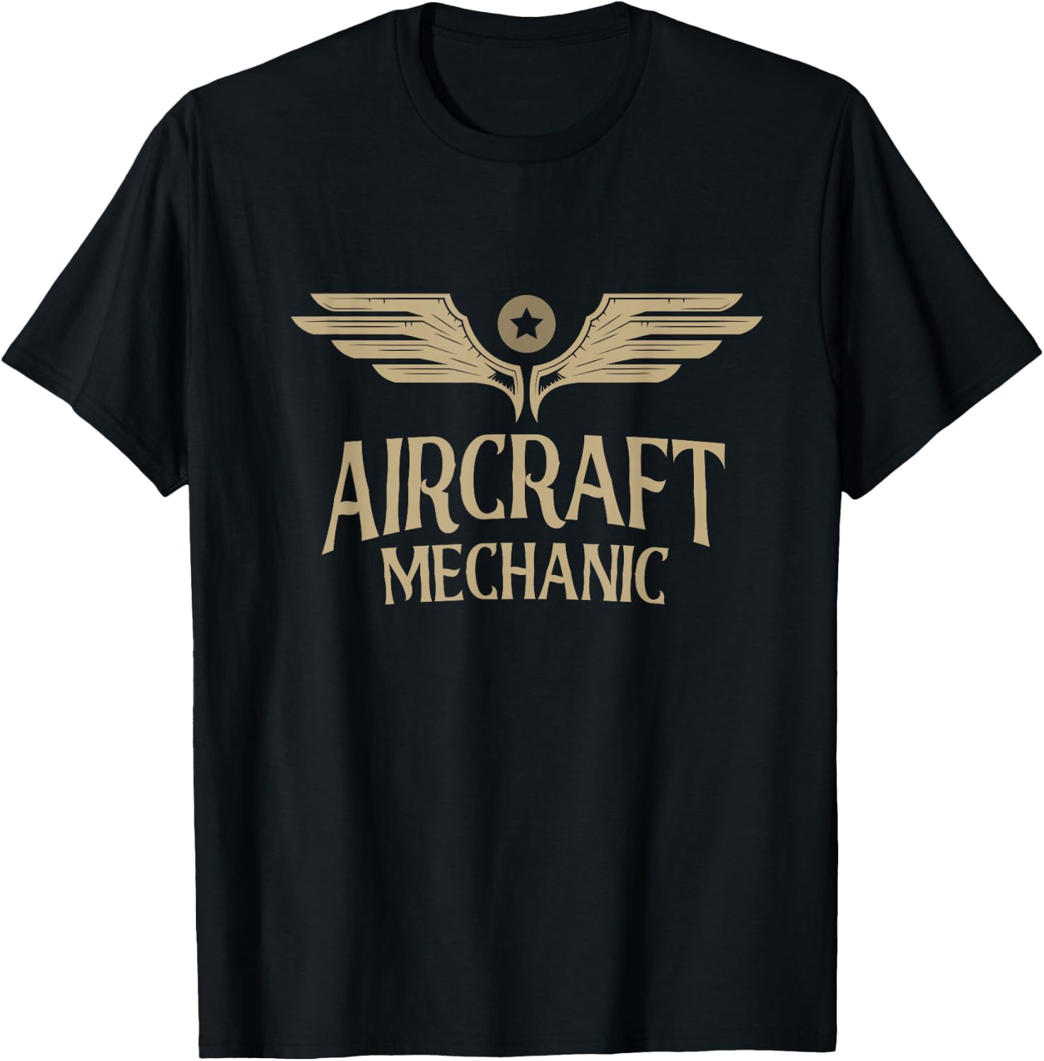 Aircraft Mechanic Aircraft Maintenance Aviation Mechanic T-Shirt - T-Shirt | Black
