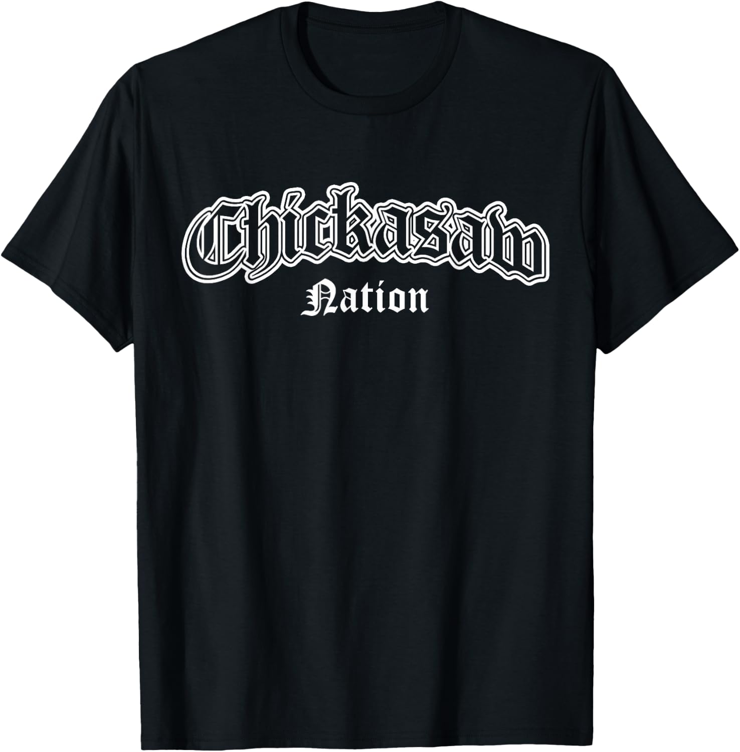 Chickasaw Nation Native American Indian T-Shirt - T-Shirt | Black