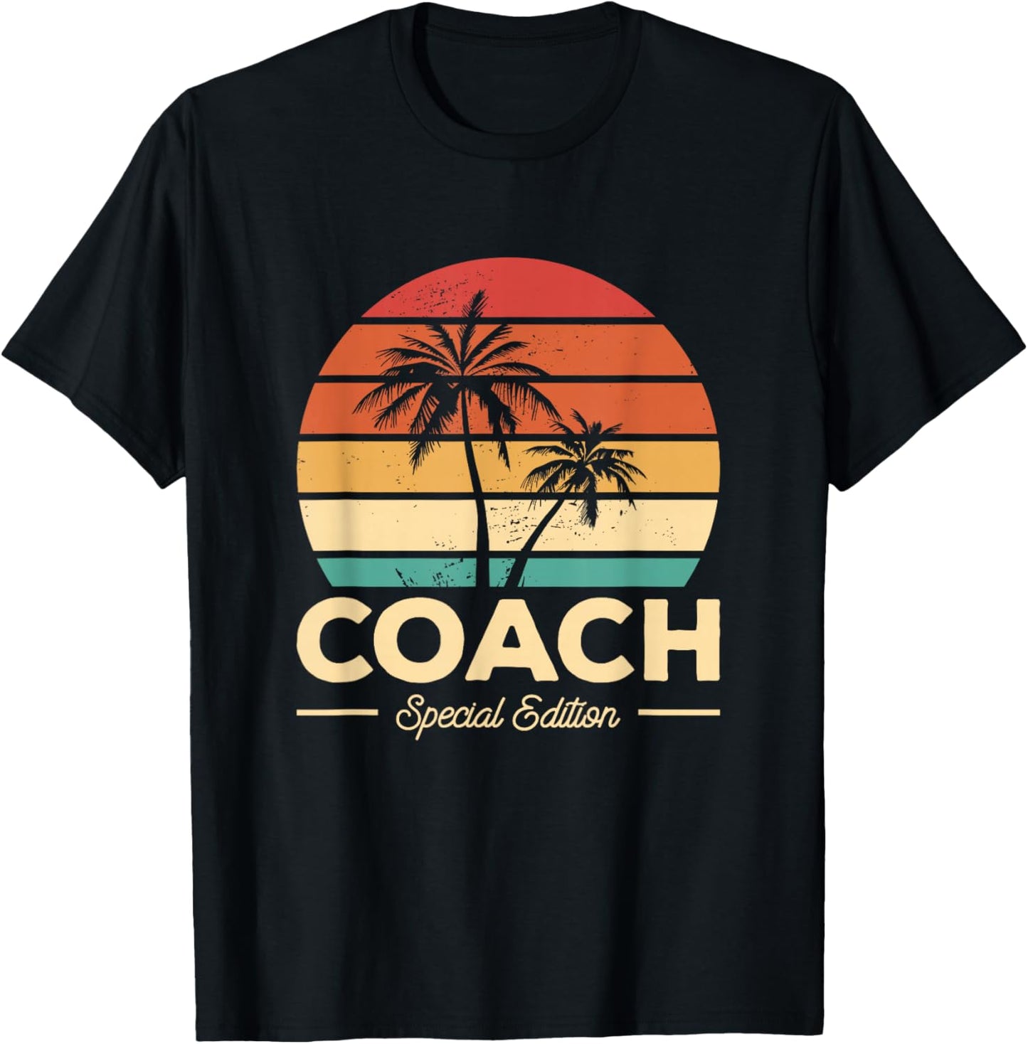 Vintage Coach Special Edition Coaching T-Shirt - T-Shirt | Black