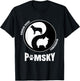 Pomsky Dog Lovers Shirt | Owners MixBreeders | Pet Pomsky T-Shirt - T-Shirt | Black