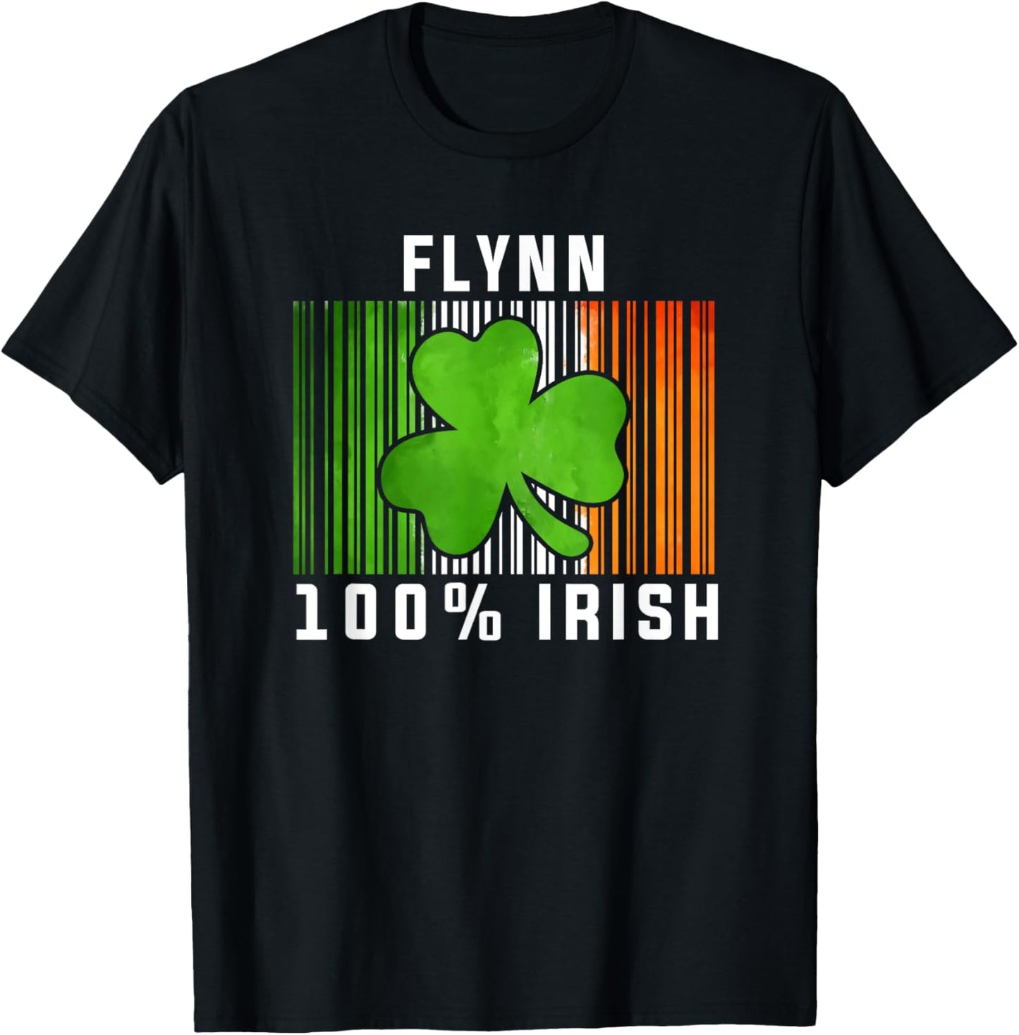Flynn Irish Family Name T-Shirt - T-Shirt | Black