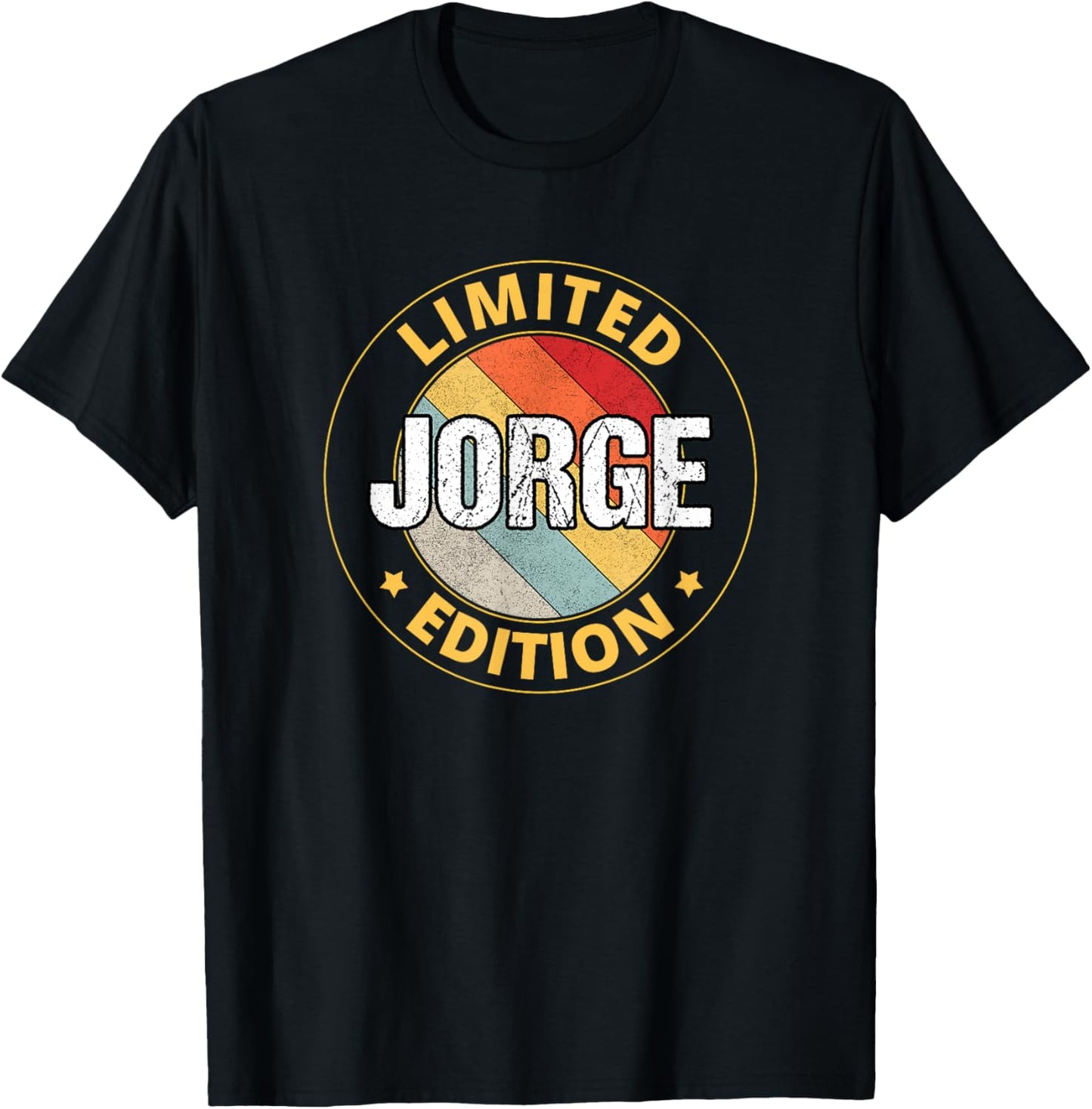 Jorge Name T-Shirt - T-Shirt | Black