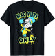 Disney Alice in Wonderland Mad Hatter Mad Vibes Only Small T-Shirt - T-Shirt | Black