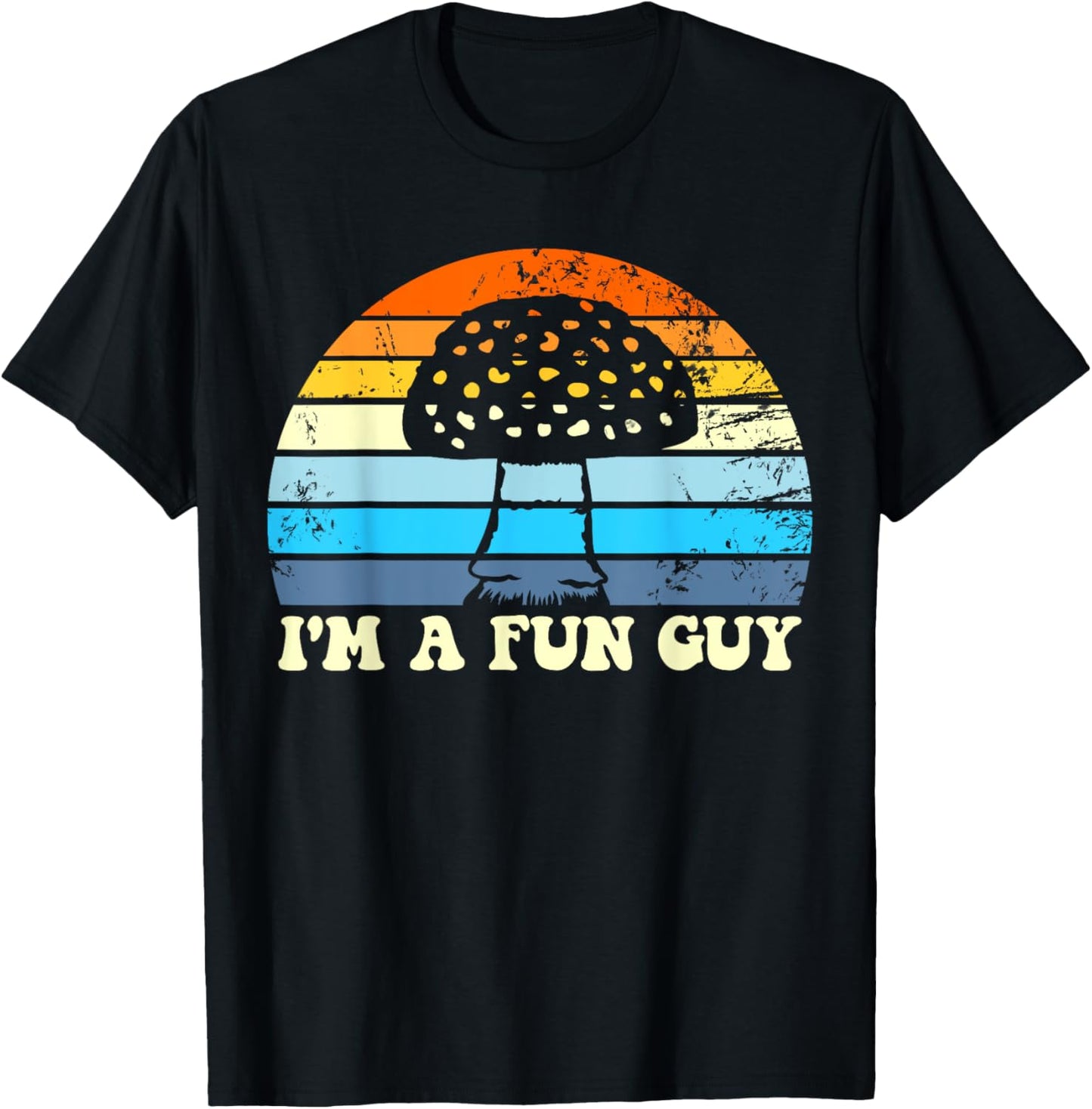 I'm A Funguy Funny Mushroom Fungi Men's I'm A Funguy T-Shirt - T-Shirt | Black