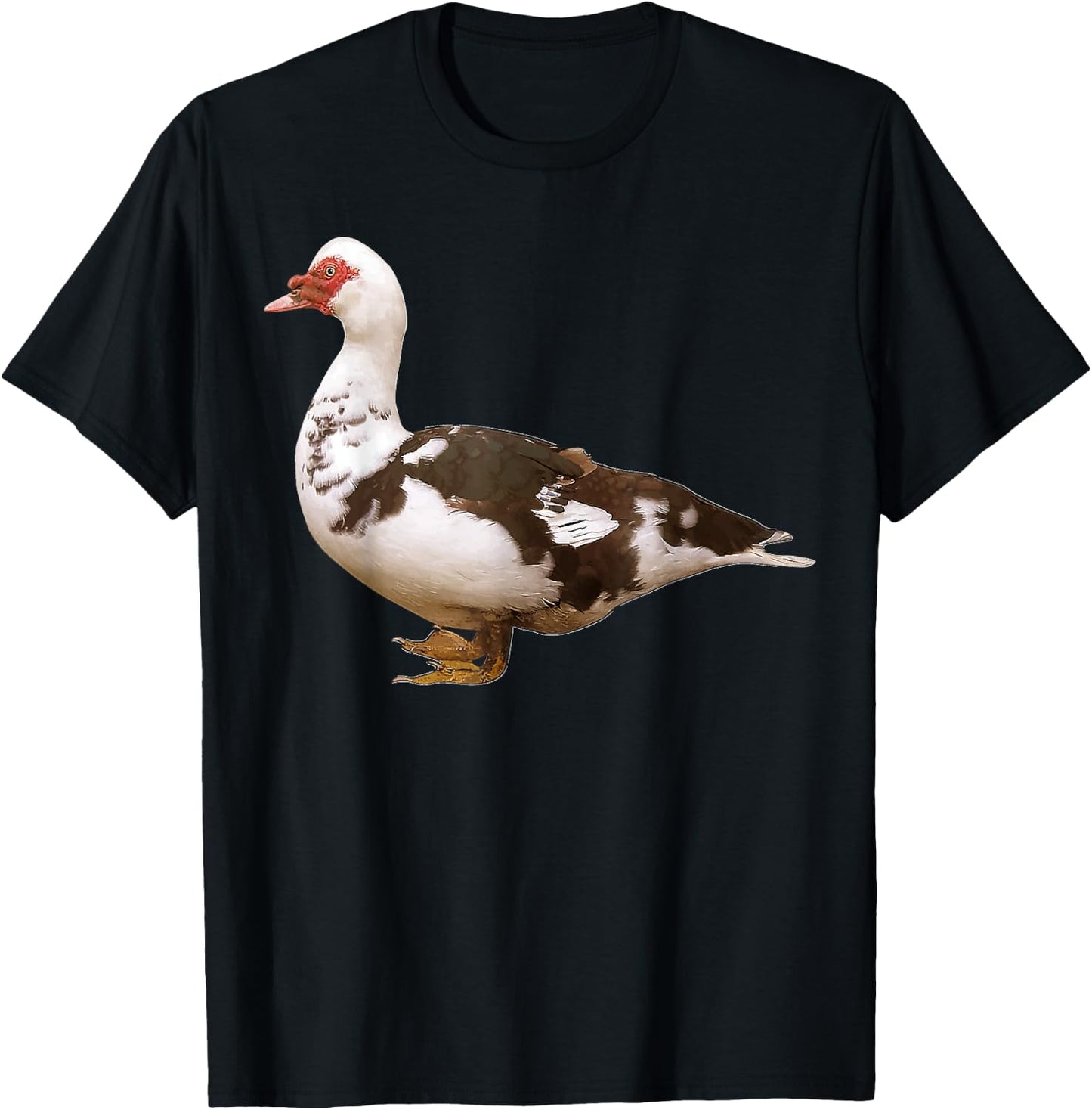 Muscovy Duck Love T-Shirt - T-Shirt | Black