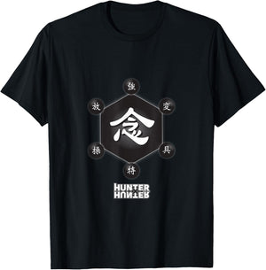 Hunter X Hunter Symbols T-Shirt - T-Shirt | Black